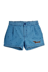 Mini Rodini Dotted Denim Shorts