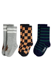 Mini Rodini Elephant Shrew 3-Pack Socks