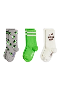 Mini Rodini Eyes 3-Pack Socks