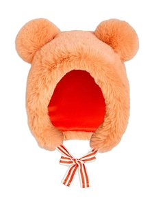 Mini Rodini Furry Ear Tie Hat