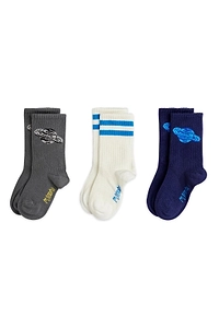 Mini Rodini Planet 3-Pack Socks