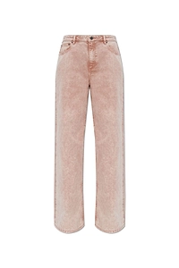Michael Michael Kors Garment-Dyed Wide Leg Jeans