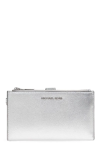 Jet Set Large Metallic Smartphone Wallet