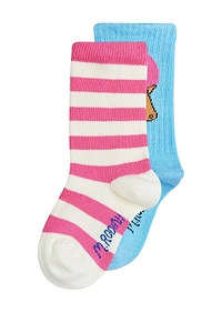 Mini Rodini Two Pack Stretched Socks