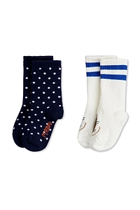 Mini Rodini Two-Pack Long Socks