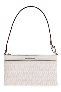 Jet Set Medium Signature Logo Clutch Bag