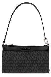 Jet Set Medium Signature Logo Clutch Bag