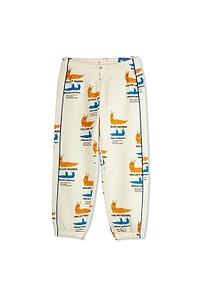 Mini Rodini Velvet Worms Printed Joggers