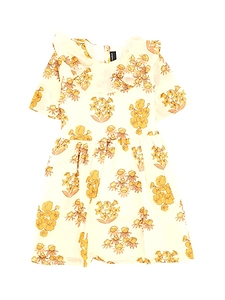 Mini Rodini Wildflower Printed Ruffled Dress