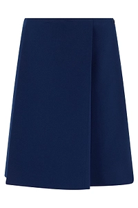 Miu Miu A-Line Pleated Mini Skirt