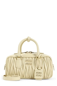 Miu Miu Arcadie Matelassé Zipped Tote Bag