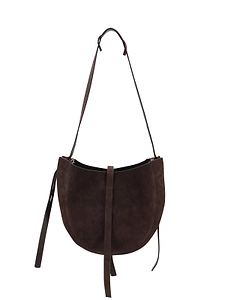 Lizzie Suede Shoulder Bag