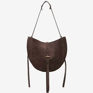 Mino Bossi Lizzie Suede Shoulder Bag