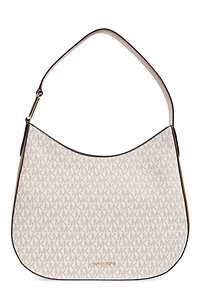 Kensington Large Signature Logo Hobo Shoulder Bag