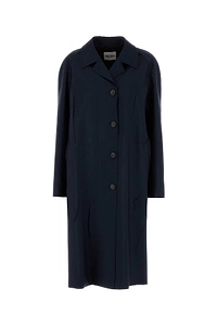 Miu Miu Button-Up Long Coat