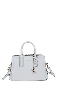 Laila Small Pebbled Satchel Bag