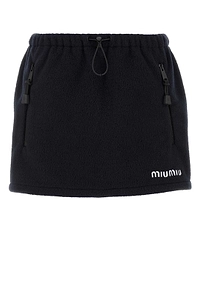 Miu Miu Drawstring Mini Skirt