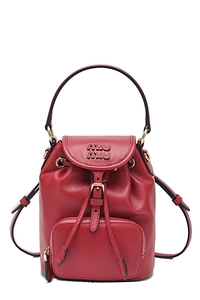 Miu Miu Logo-Detailed Mini Backpack