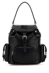 Miu Miu Drawstring Pocket Backpack