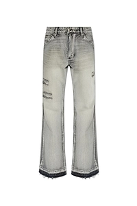 Misbhv Distressed Wide-Leg Jeans