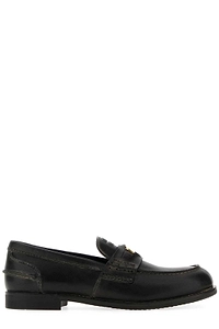 Miu Miu Embossed Loafers