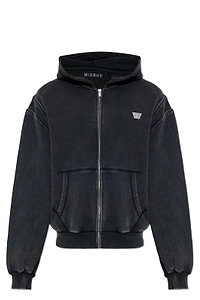 Misbhv Logo Zip-Up Hoodie