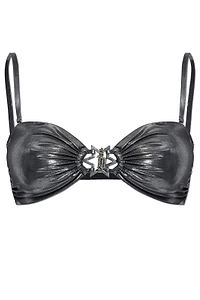 Misbhv Metallic Swimsuit Top