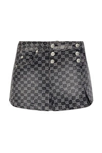 Misbhv Monogram Mini Skirt