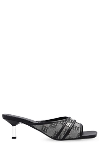Sasha Monogrammed Slip-On Sandals