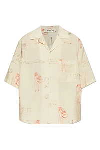 Misbhv Printed Camp-Collar Shirt