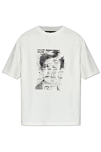 Misbhv X Ray Johnson Rimbaud Print T-Shirt