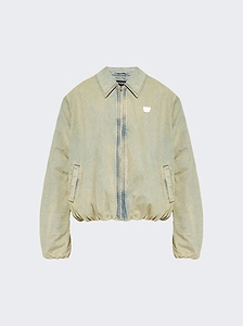 Misbhv Zip-Up Bomber Denim Jacket