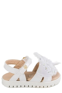 Miss Blumarine Bow-Detailed Sandals