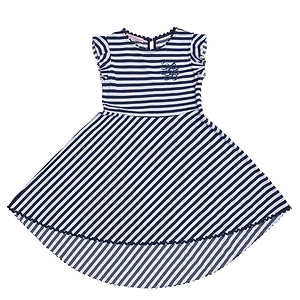 Miss Blumarine Striped Dress