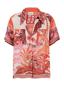 Reese Tropical Print Shirt