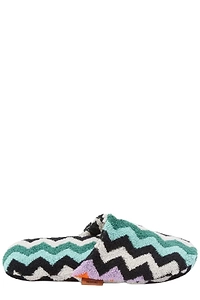 Missoni Home Best Soft Chevron Pattern Slippers