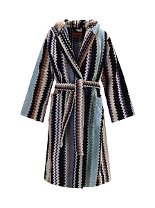 Missoni Home Belted Waist Chevron Bathrobe