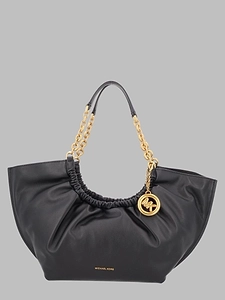 Michael Michael Kors Ruched Chain-Handle Shoulder Bag