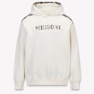 Missoni Kids Logo Pattern Hooded Sweater