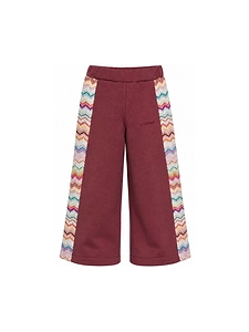 Missoni Kids Logo Embroidered Track Pants