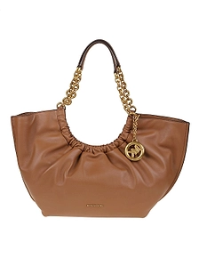 Michael Michael Kors Ruched Chain Tote Bag