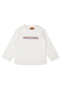 Missoni Kids Logo Printed Long Sleeved T-Shirt