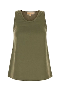 Michael Kors Satin Tank Top