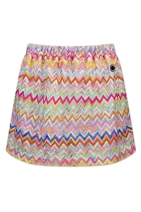 Missoni Kids Zigzag Elasticated Waistband Skirt