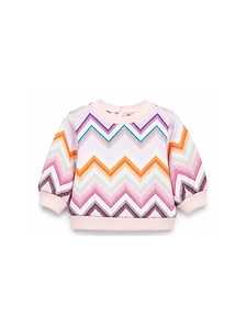 Missoni Kids Zigzag Motif Crewneck Sweatshirt