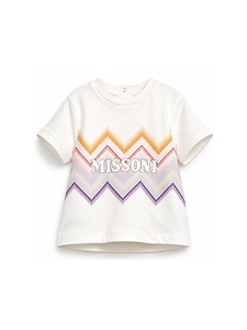 Missoni Kids Zigzag Motif Crewneck T-Shirt