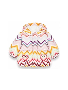 Missoni Kids Zigzag Motif Hooded Jacket