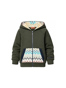 Missoni Kids Zigzag Motif Hoodie