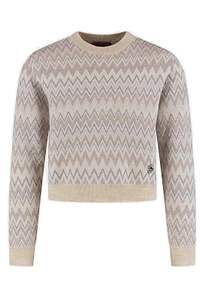 Missoni Kids Zigzag-Pattern Crewneck Jumper