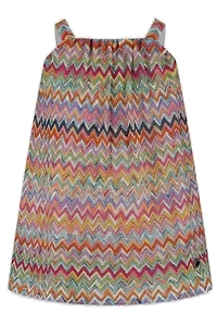 Missoni Kids Zigzag Pattern Sleeveless Top